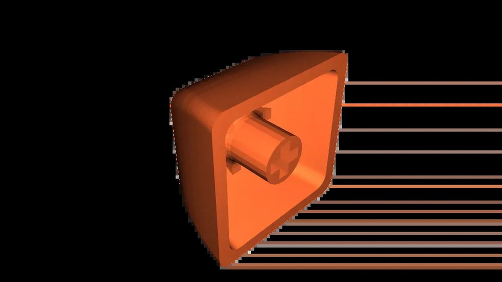 Плоская клавиша для клавиатуры с профилем SA