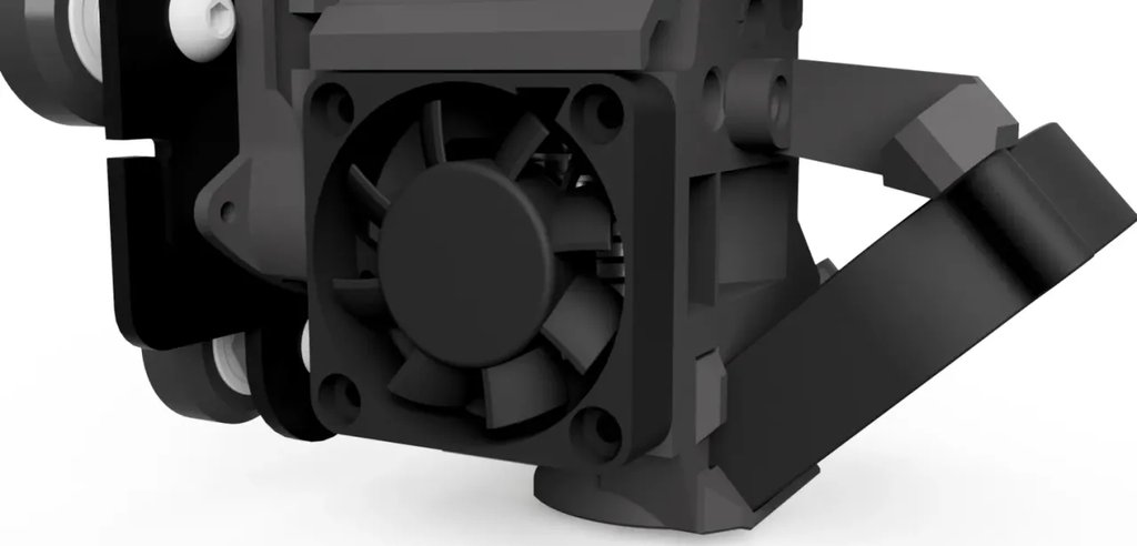 3D-модель осевого вентилятора 4010