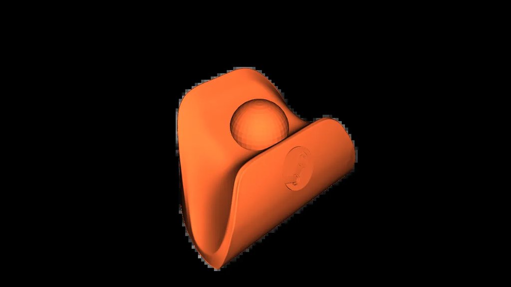 Подставка для контроллера 8bitdo Ultimate 2C с опциональным слотом для адаптера и логотипом Steam