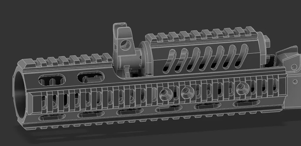 AIRSOFT - Handguard Alfa Arms Goliaf