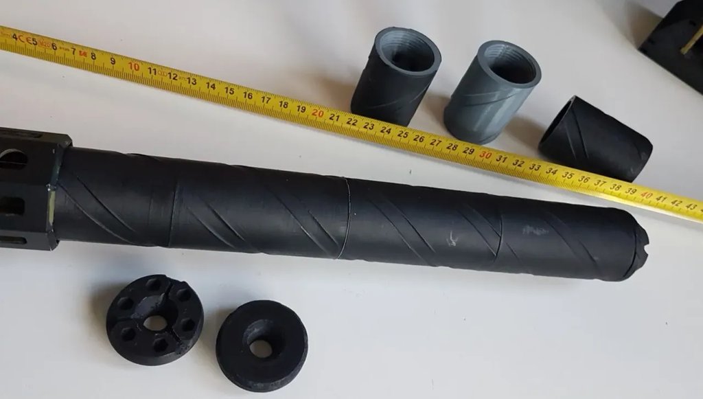 Модульный глушитель для страйкбола