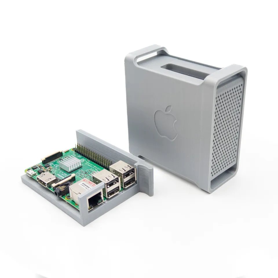 Appleberry G5 - Raspberry Pi 3B / 4B в корпусе Apple Power Mac G5