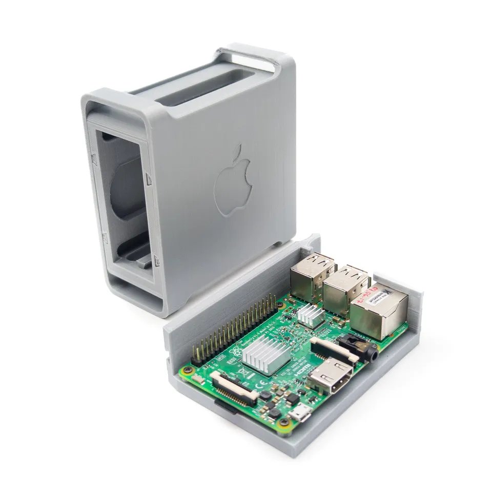 Appleberry G5 - Raspberry Pi 3B / 4B в корпусе Apple Power Mac G5