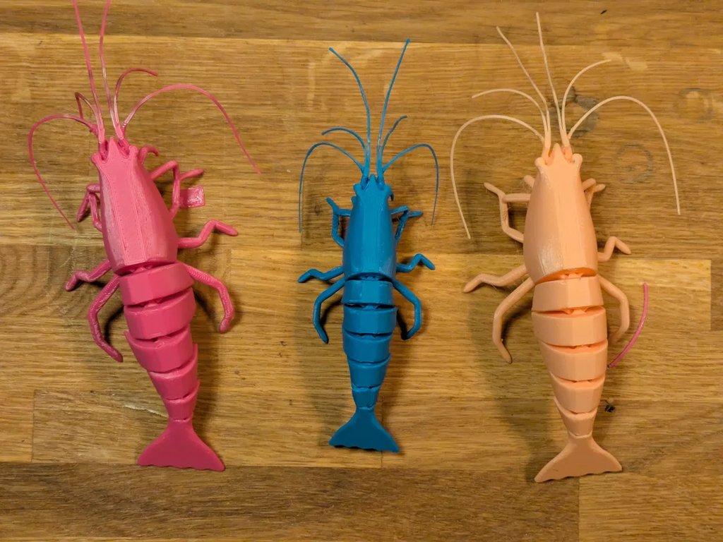 Сочлененная креветка