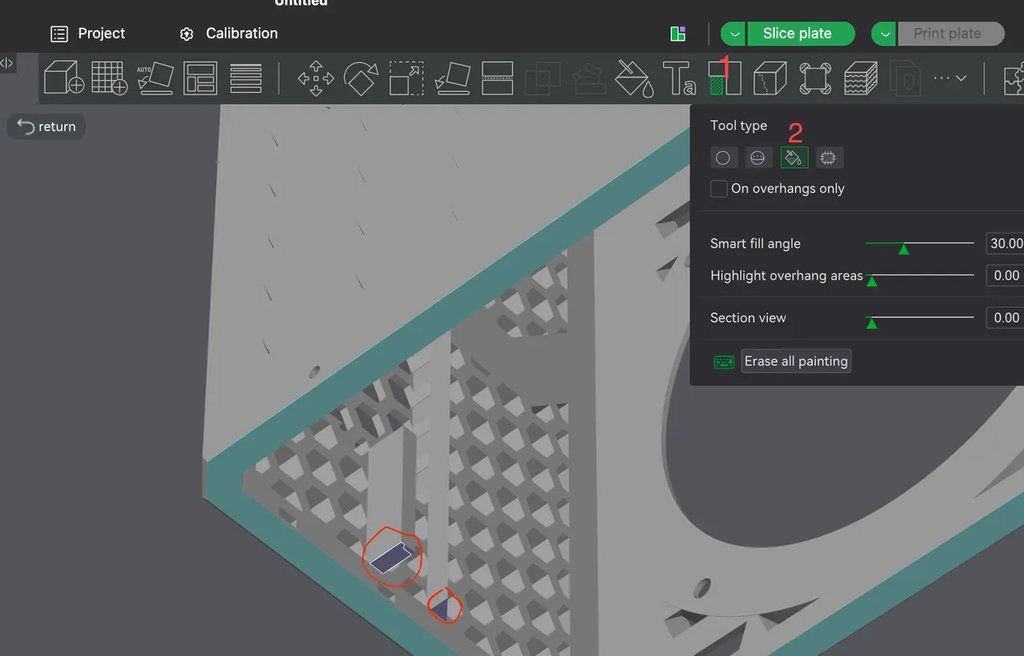 Корпус для BC 250 (модифицированный)