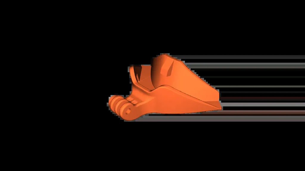 Крепление для GoPro на подбородок шлема Bell MX-9 Adventure