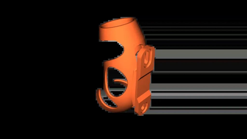 Держатель для банана на велосипед - одинарный