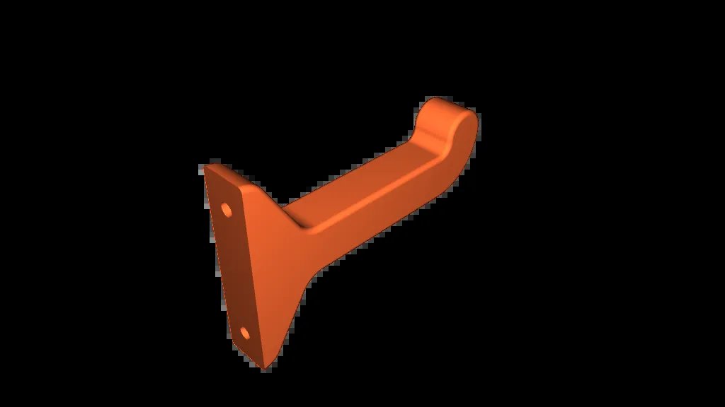 Настенное крепление для велосипедного колеса / Крючок для велосипеда