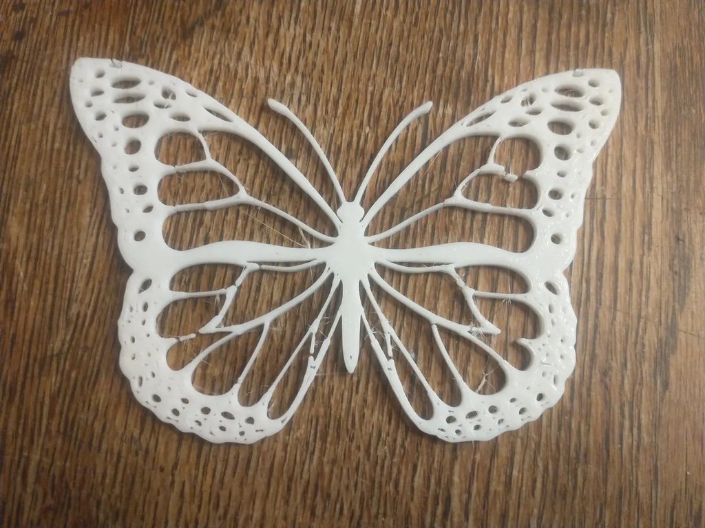 Бабочка для украшения стены