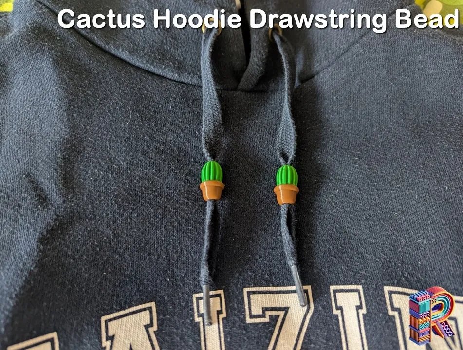 Бусина-кактус для шнурка – капля пустынного очарования!