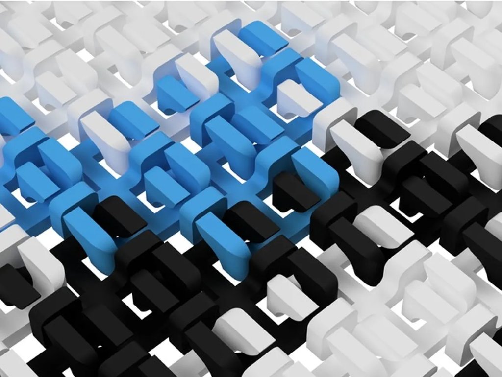 Цепная броня 2.0 - Модульная 3D-печатная ткань