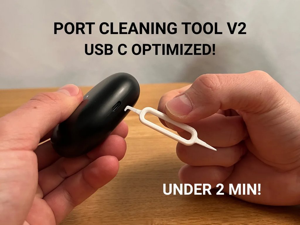 Инструмент для чистки разъемов - оптимизирован для USB-C