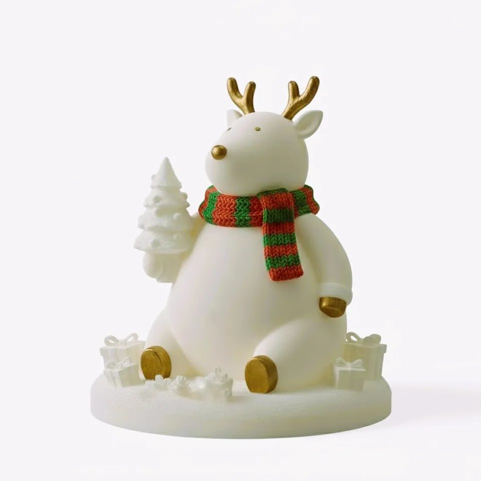 Пухлый олень для праздников