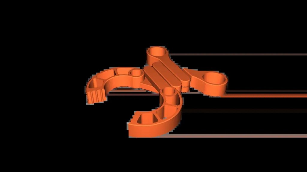 Игрушка-захват "Claw 2" для 3D-печати