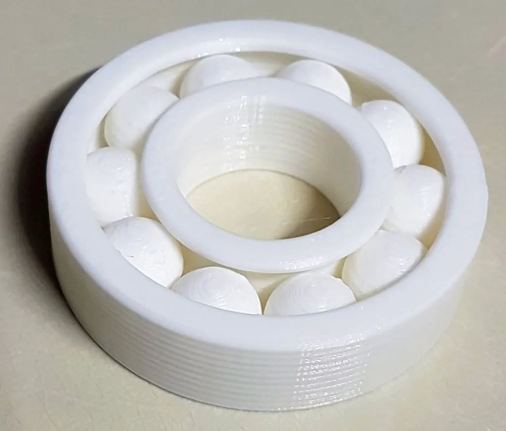 Полный подшипник с отламываемыми поддержками