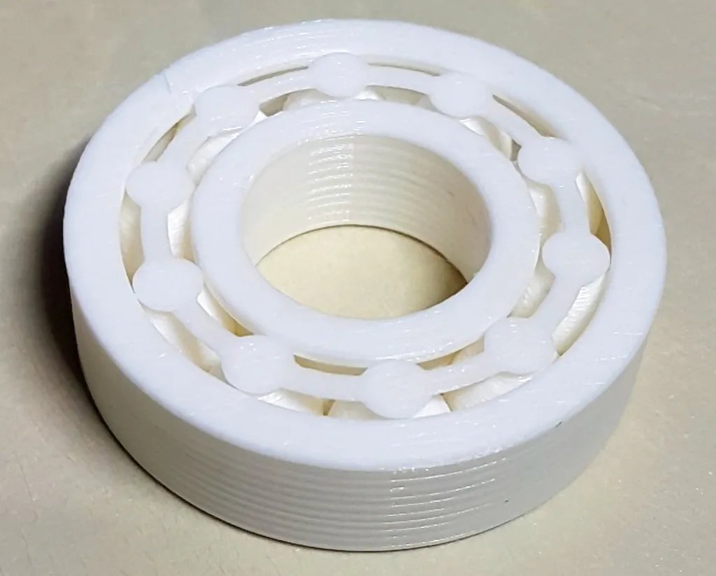 Полный подшипник с отламываемыми поддержками