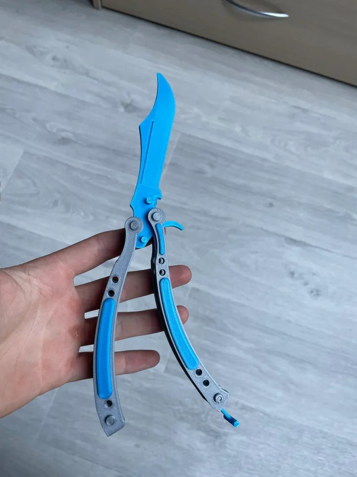 Нож-бабочка CS:GO (без винтов)