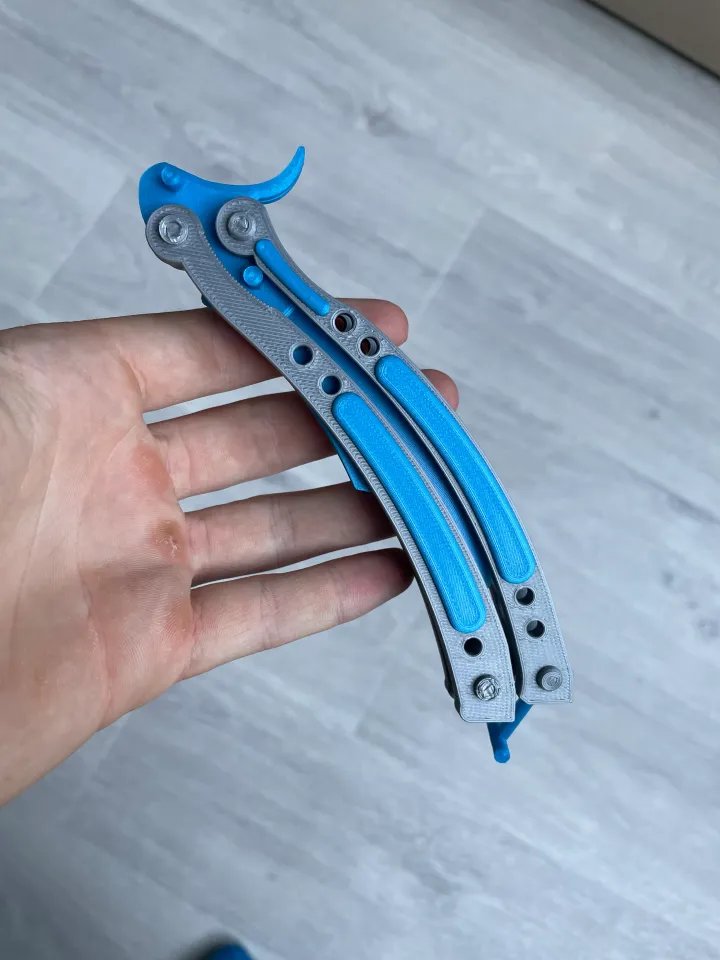 Нож-бабочка CS:GO (без винтов)