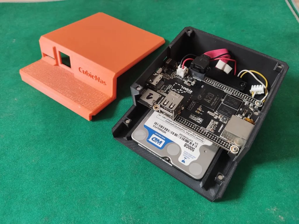 Корпус NAS для Cubieboard 2 под 2.5" HDD/SSD