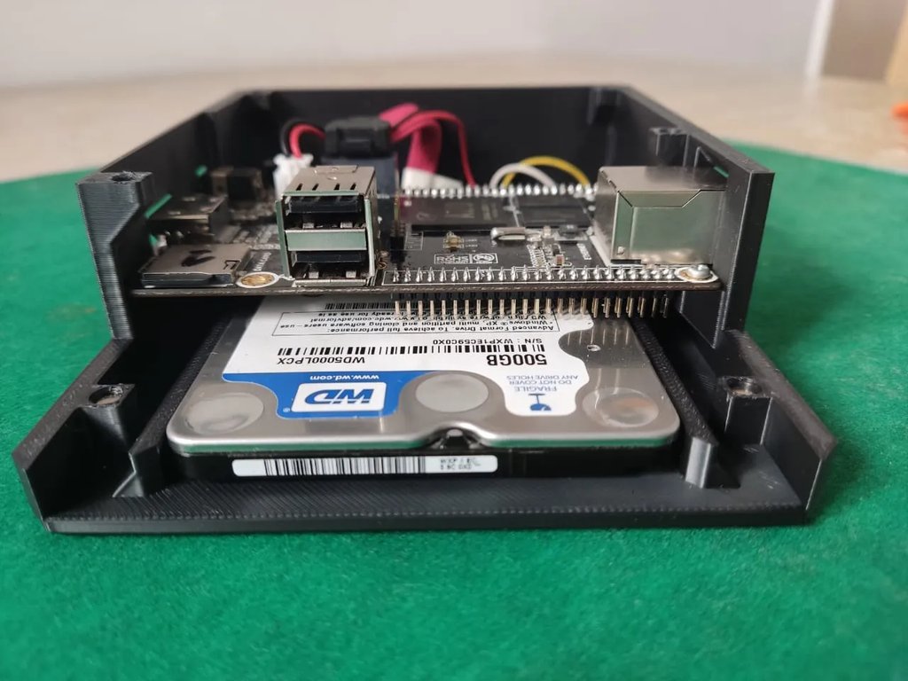 Корпус NAS для Cubieboard 2 под 2.5" HDD/SSD