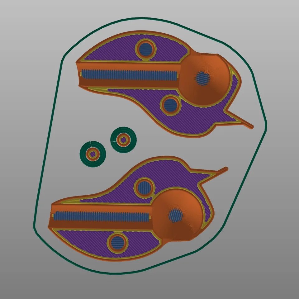 Корпус для блесны-джига (настраиваемый)