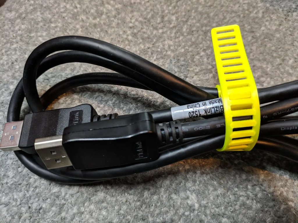 Настраиваемый зажим для кабеля (TPU)