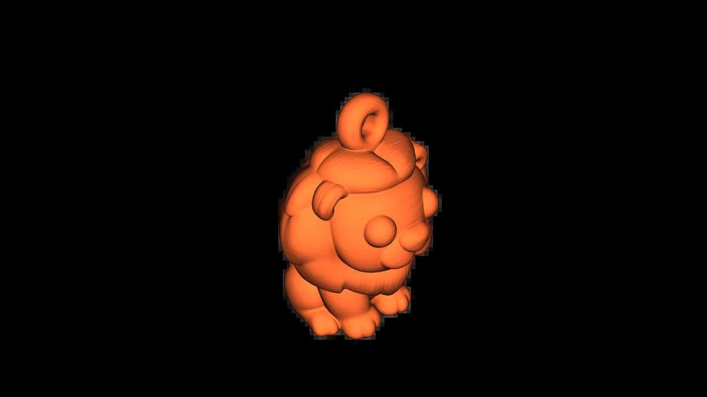 Милый брелок Лев