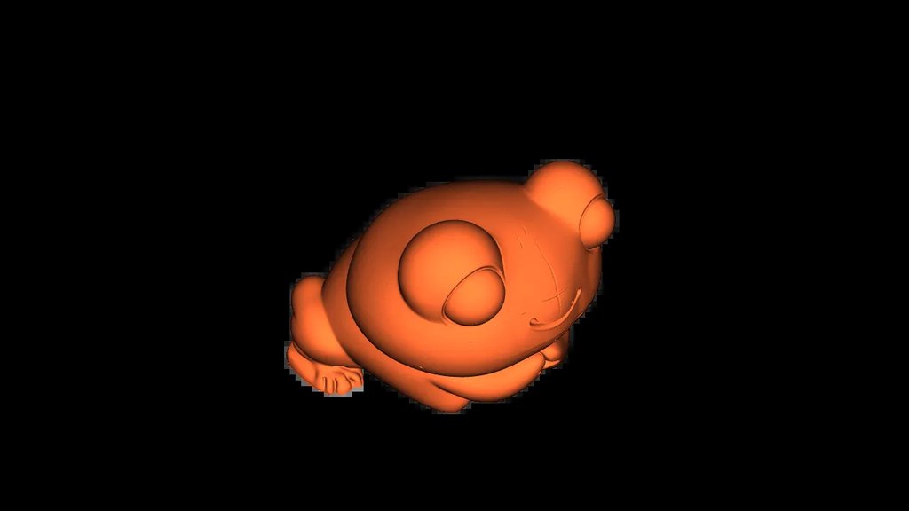 Миниатюрная лягушка – Быстрая печать, фигурка для стола