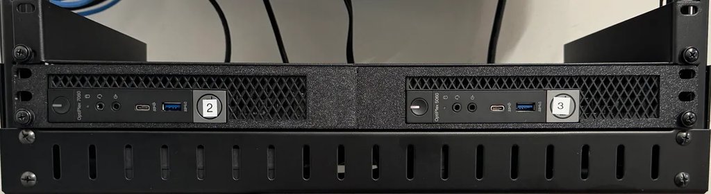 1U рэковая стойка для Dell Micro