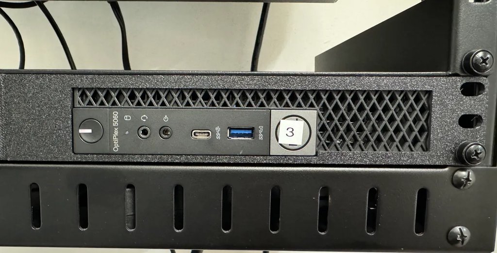 1U рэковая стойка для Dell Micro