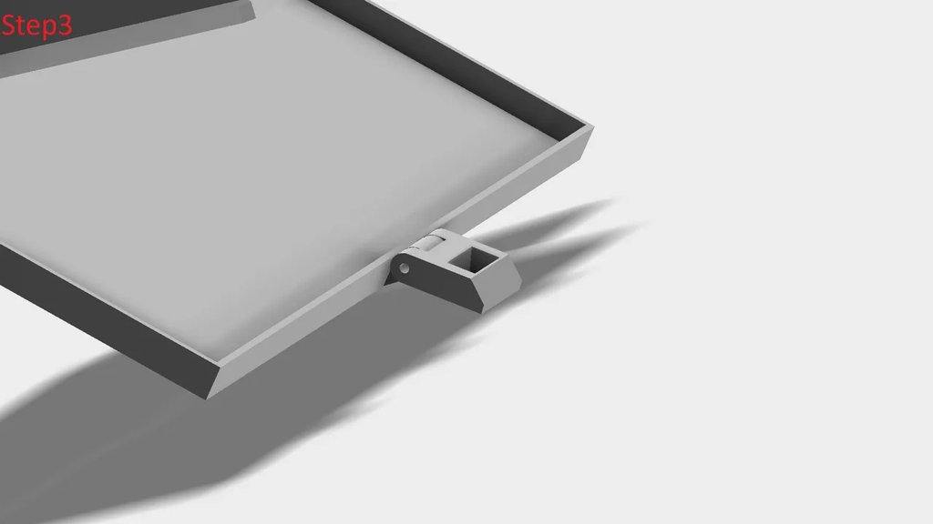 Двухсторонний ящик для блесен, напечатанный на 3D-принтере