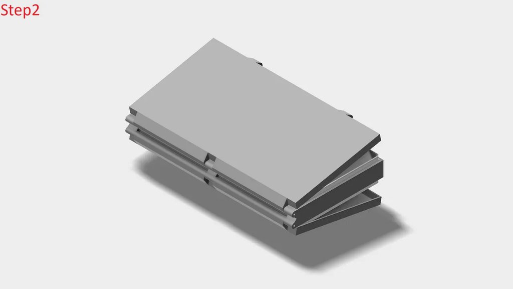 Двухсторонний ящик для блесен, напечатанный на 3D-принтере