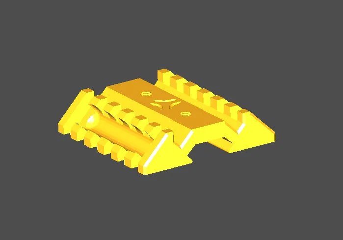 Двухсторонняя планка Пикатинни