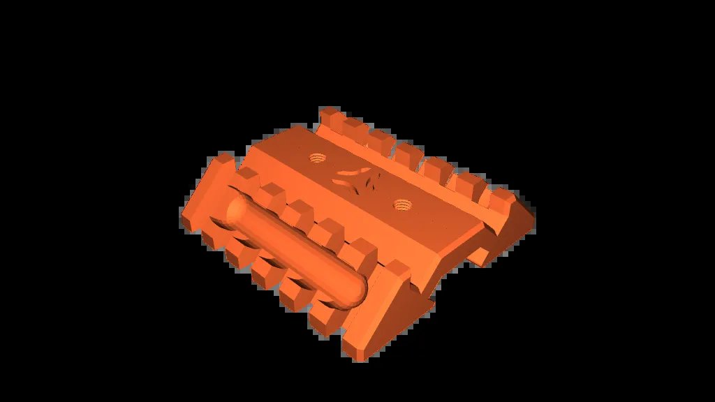 Двухсторонняя планка Пикатинни