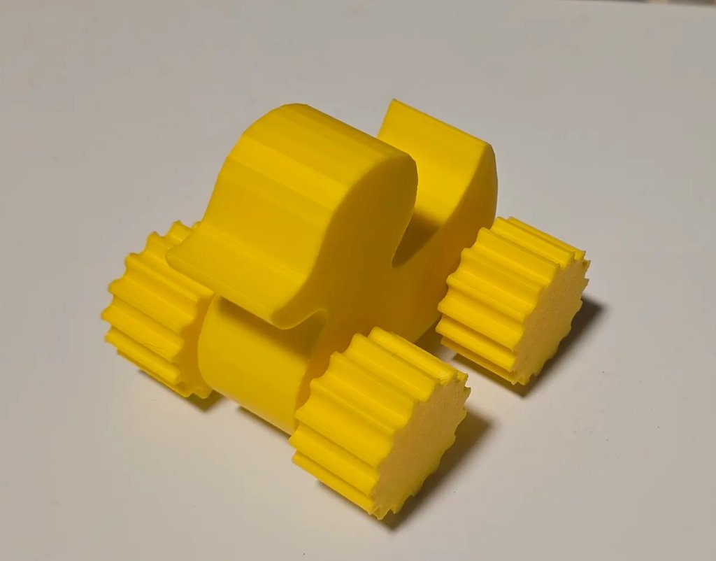 Утка-игрушка / Печать для песка