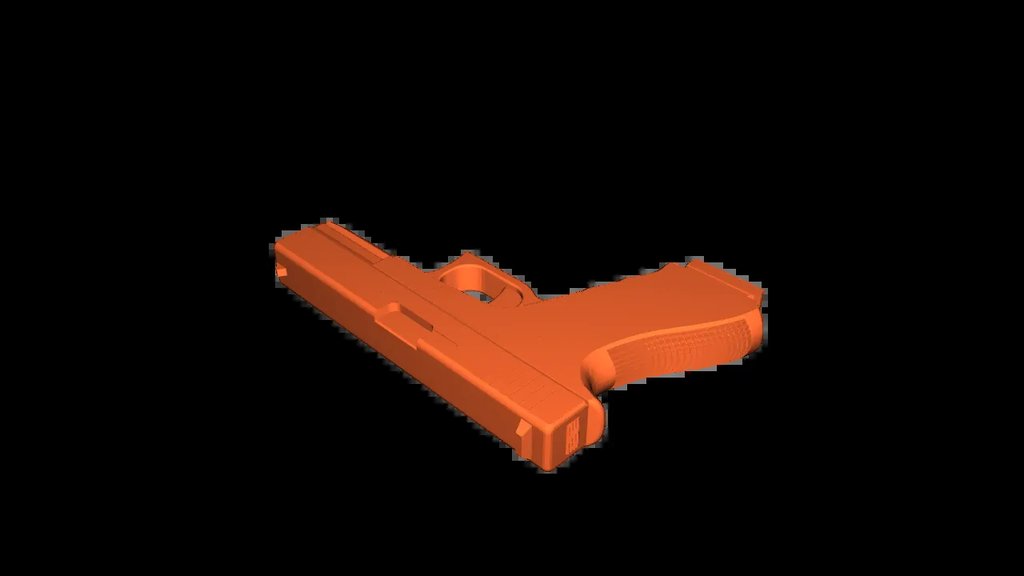 Игрушечный пистолет для 3D-печати