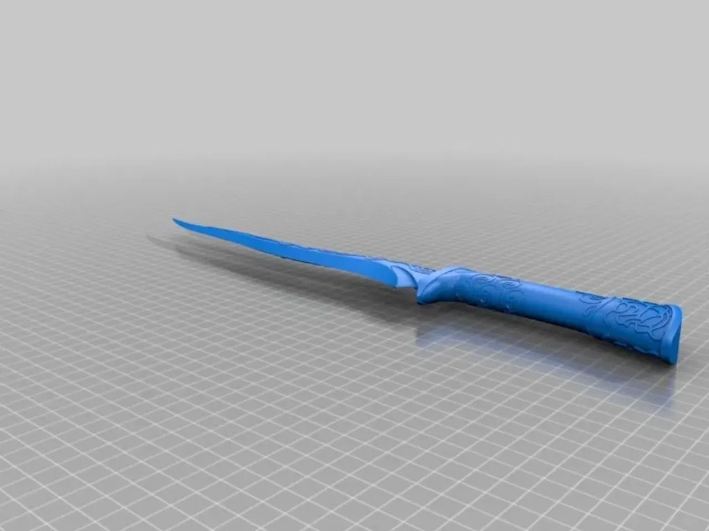 Эбонитовый кинжал из Skyrim