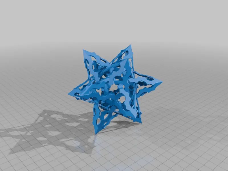 Эшер Звездный Додекаэдральный Поликнут 6