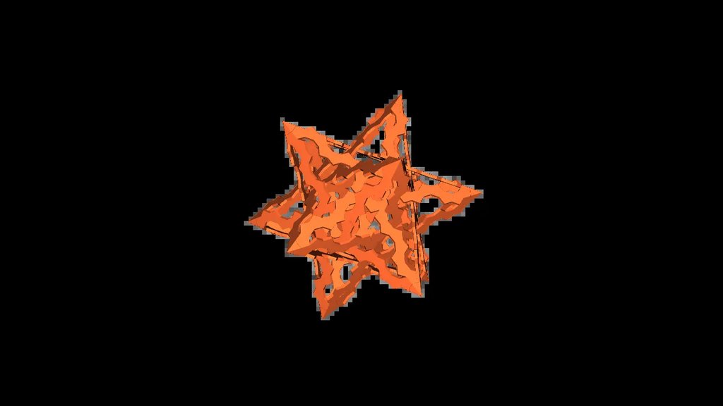 Эшер Звездный Додекаэдральный Поликнут 6