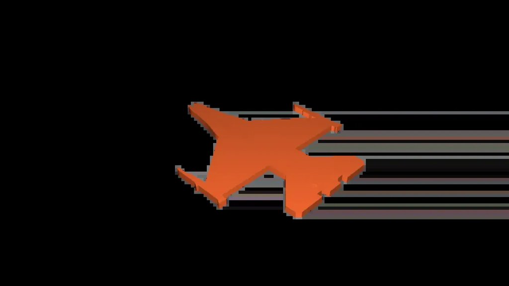 Набор деталей для сборки F-16 Fighting Falcon