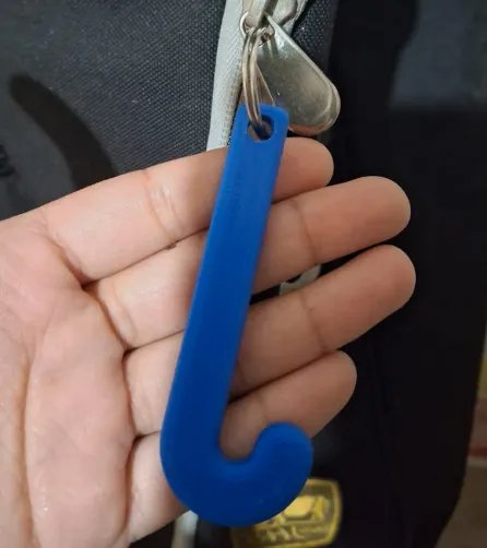 Брелок для ключей "Хоккейная клюшка"