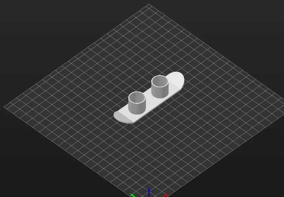 Сноуборд для пальцев