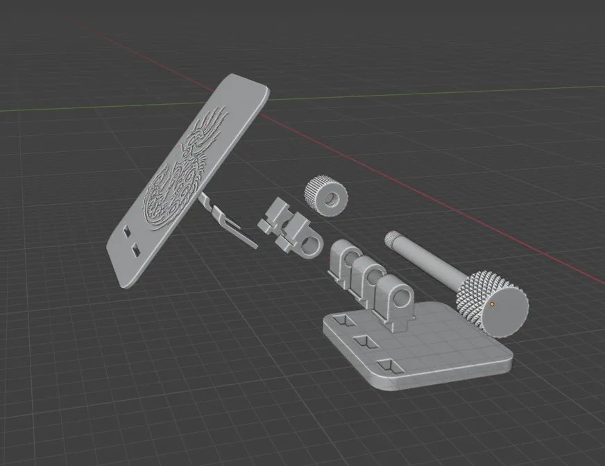 Стационарная подставка для телефона