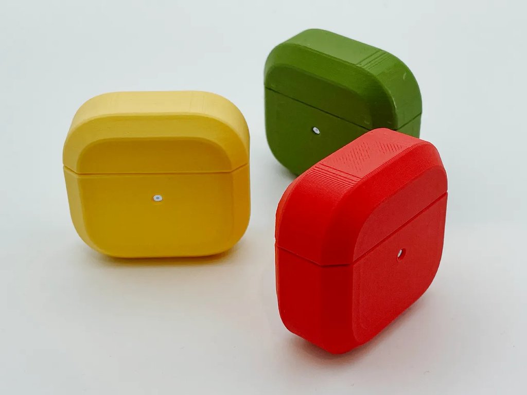 Чехол для AirPods 4 с плоскими гранями