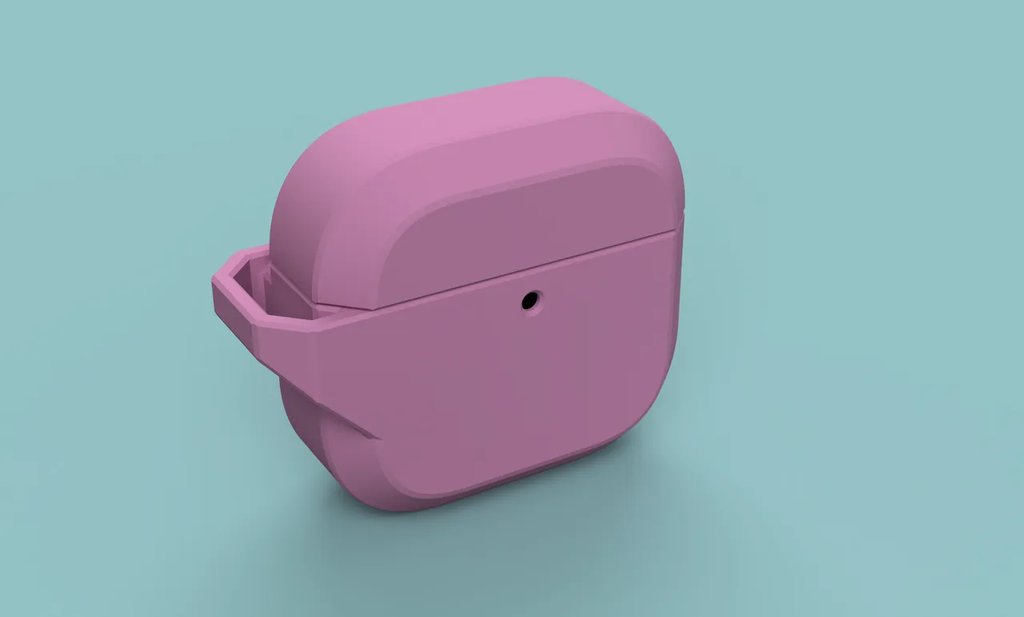 Чехол для AirPods 4 с плоскими гранями