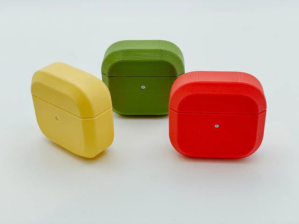 Чехол для AirPods 4 с плоскими гранями