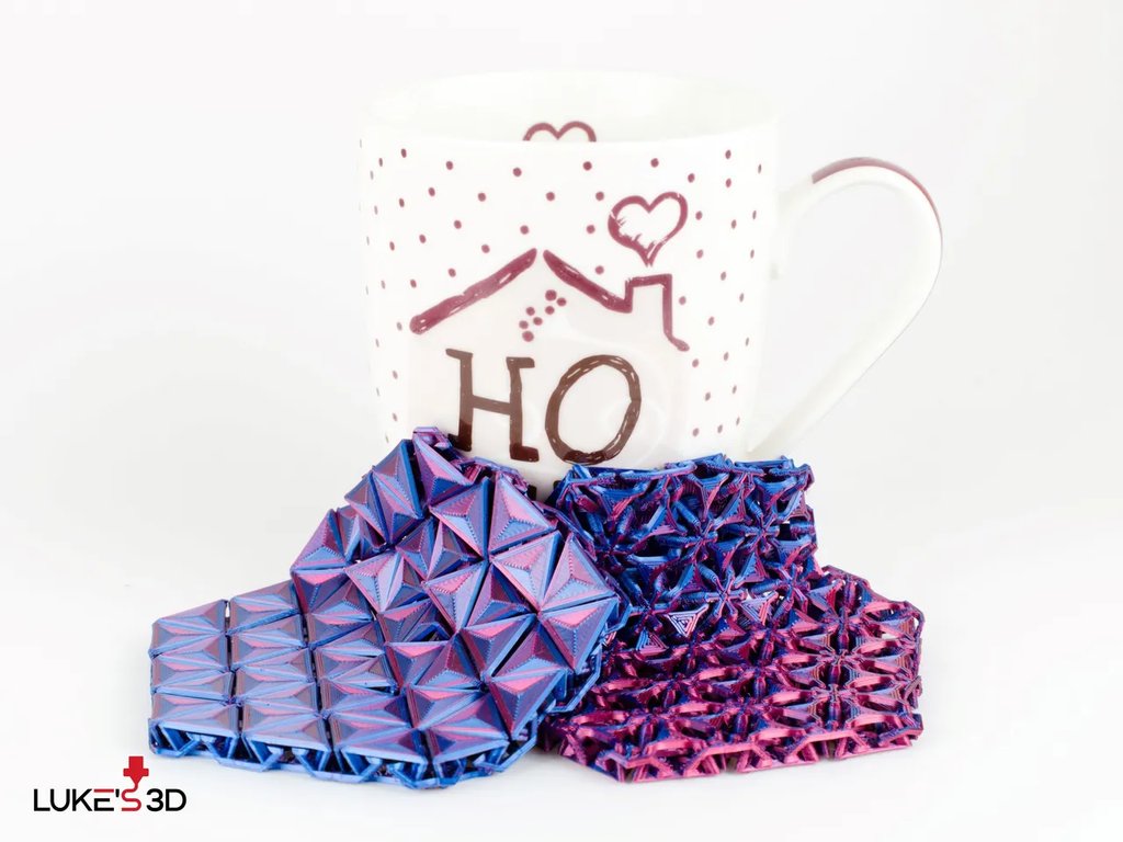 Гибкая шестигранная подставка под кружку