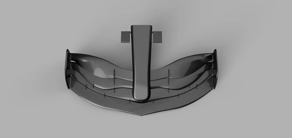 Переднее крыло болида Формулы-1 2022 года