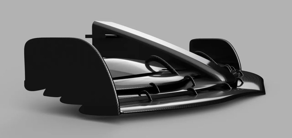 Переднее крыло болида Формулы-1 2022 года