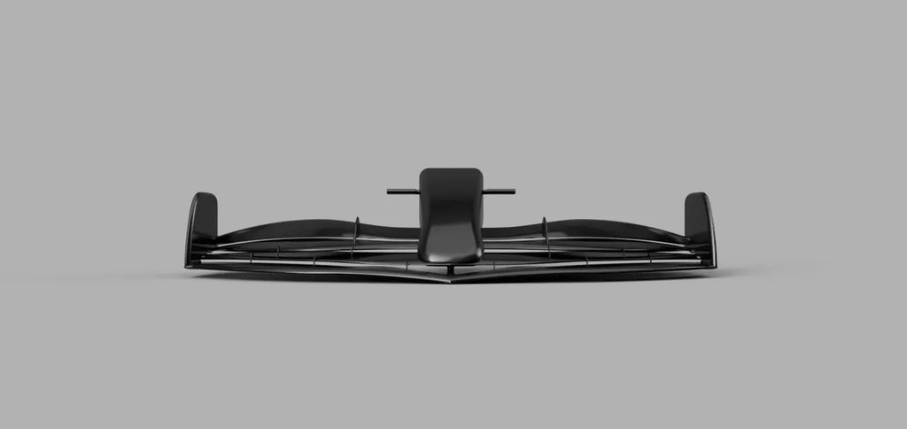 Переднее крыло болида Формулы-1 2022 года